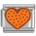 Charm pizza heart
