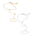 Handchain Aurelia - acero inoxidable