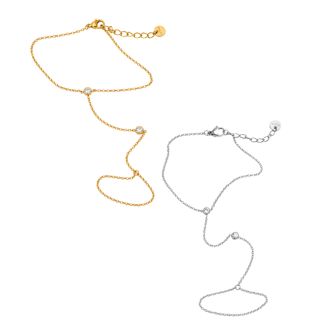 Handchain Aurelia - acero inoxidable