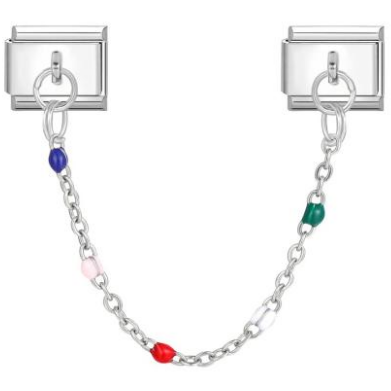 Charm doble colorful