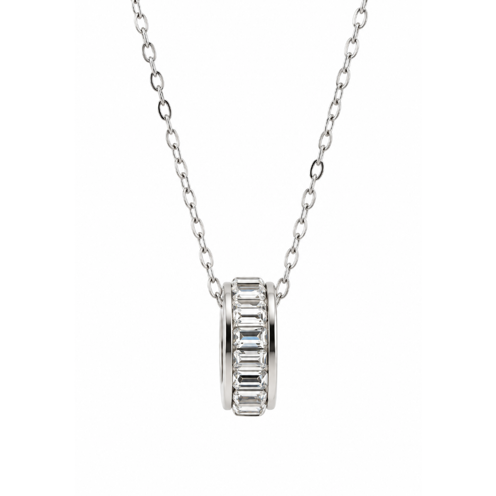 Collar Mine - acero inoxidable