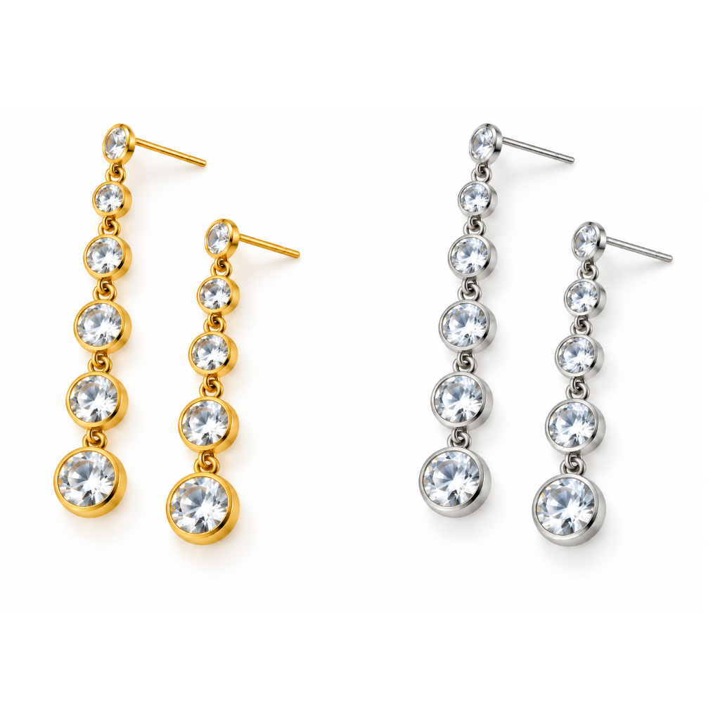 Studs Gatbsy - acero inoxidable