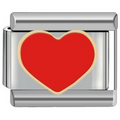 Charm corazon rojo