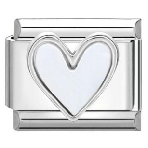 Charm nácar heart