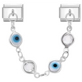 Charm doble de ojo turco