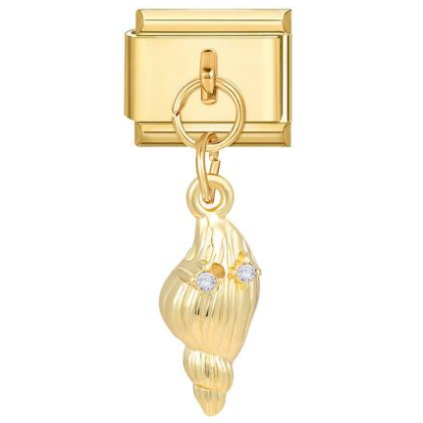Charm golden shell