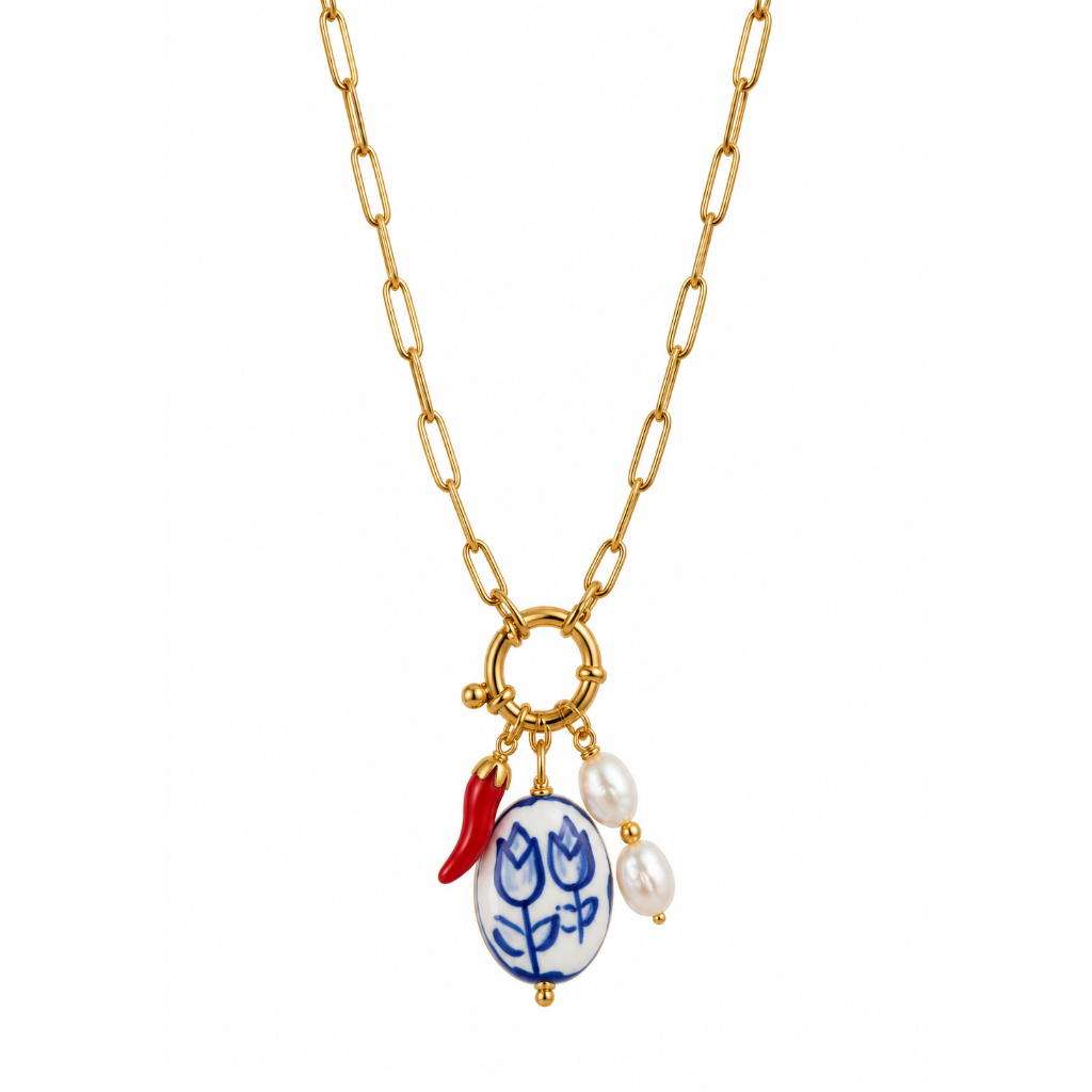 Collar Hamptons - acero inoxidable