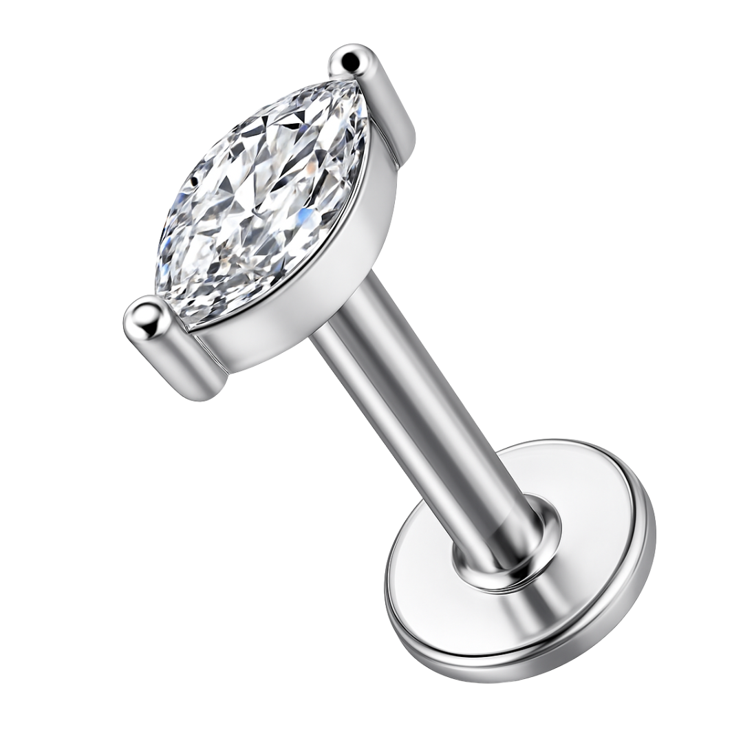 Piercing mini-marquise