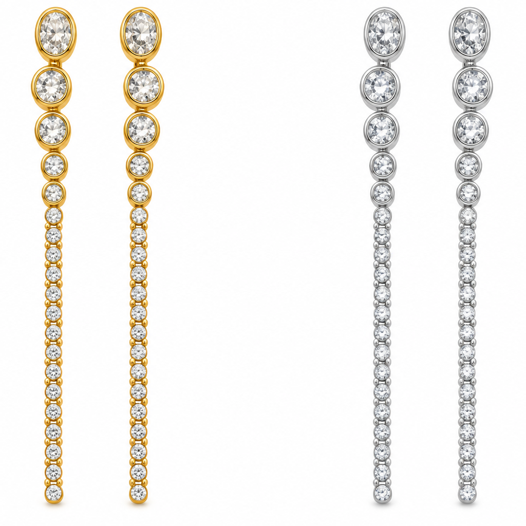 Studs Midnights - acero inoxidable