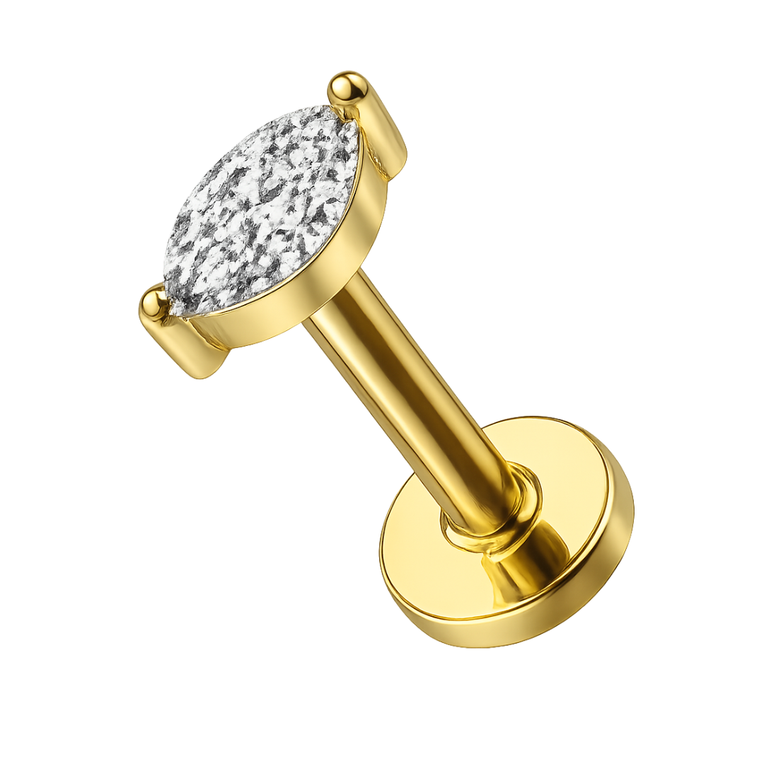Piercing mini-marquise