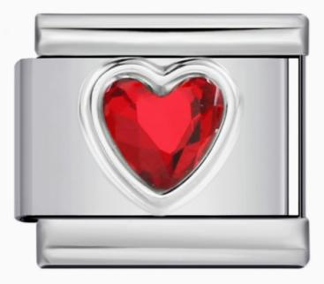 Charm shiny heart