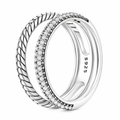 Anillo doble snake