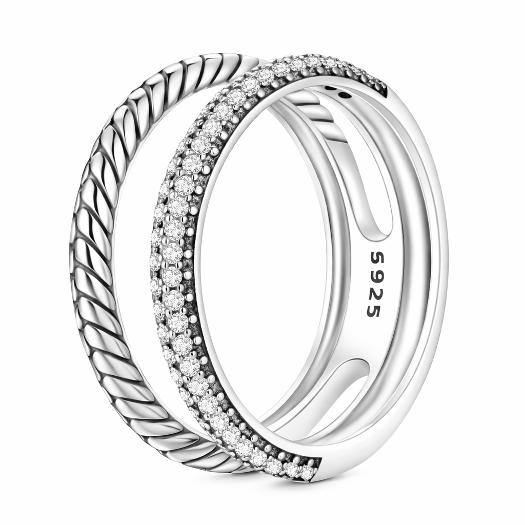 Anillo doble snake