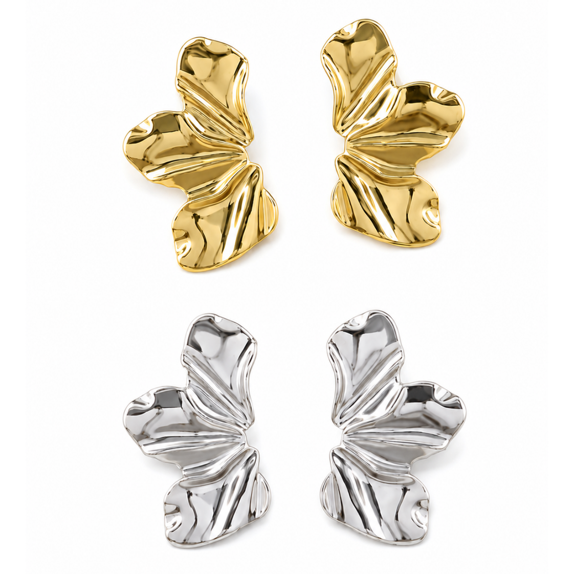 Studs pétalo - plastimetal
