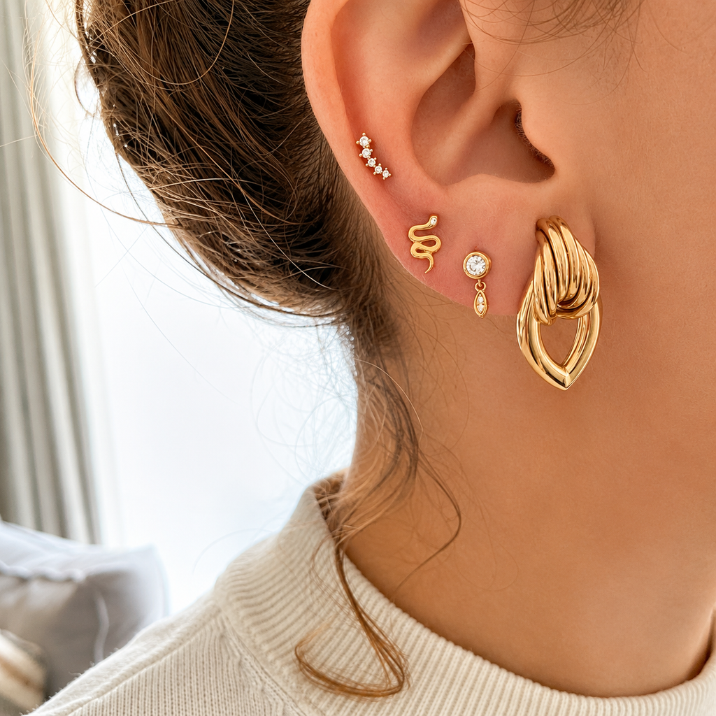Studs Maison - plata 925