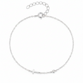Pulsera cruz con punto de luz