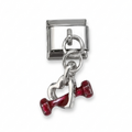 Charm colgante - pesa con corazon