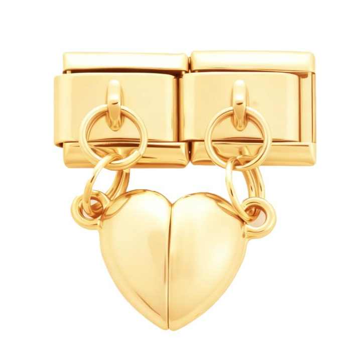 Charm corazones imantados