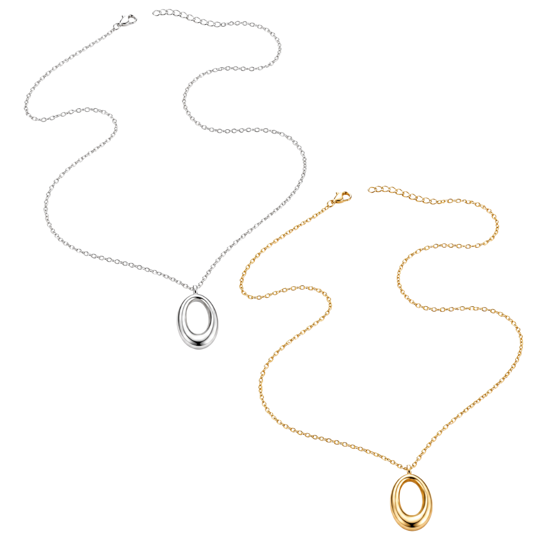 Collar Romina - acero inoxidable