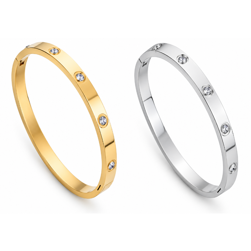 Pulsera Bling - acero inoxidable