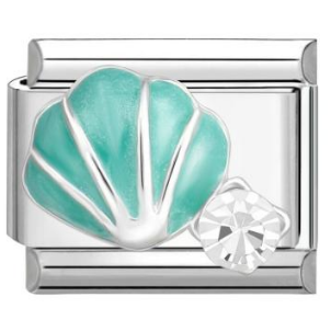 Charm turquoise seashell